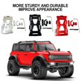 thumbnail image 4 of ZLight Aluminum Alloy Hard To Deform Battery Mount Plate For 1/24 SCX24 RC Car Part RC Car Accessories Replacement Parts Red, 4 of 6