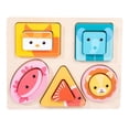 thumbnail image 2 of Juguete de clasificación de animales de , juguete Montessori, rompecabezas de animales, juguete, bloques de reconocimiento de color, 5 piezas de bloques de animales CUTICAT Juego de mesa de madera, 2 of 8