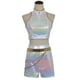 thumbnail image 2 of Demon Hunters Rumi Cosplay Costume Set White Halloween Party Fancy Dress for Womens A.., 2 of 5