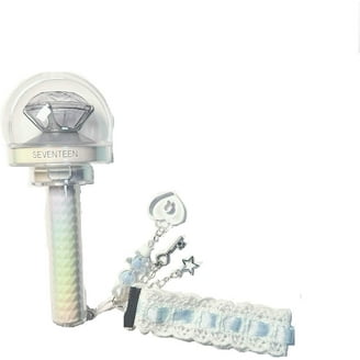 Kpop Idol Seventeen Mini Lightstick Key Ring Glow Stick Keychains