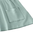 thumbnail image 5 of Kid Baby Girls Dress Solid Ruffles Sleeve Pocket Knee Length A-Line Dress, 5 of 5