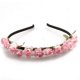 thumbnail image 1 of Floral Crown Rose Flower Headband Hair Wreath, 1 of 4
