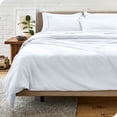 thumbnail image 2 of Bare Home Microfiber Duvet Cover & Sham Set, Twin/Twin XL, White, 2-Pieces, 2 of 7