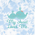 thumbnail image 4 of Inktastic My Aunt Loves Me Whale Boys or Girls Baby Bodysuit, 4 of 5