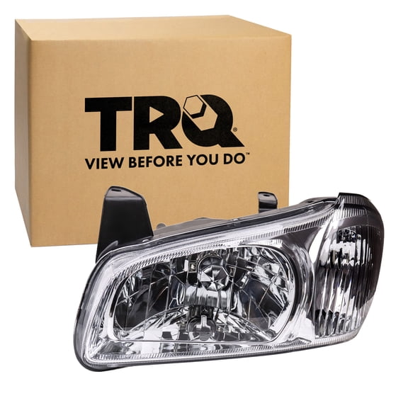 TRQ Headlight Assembly Set NI2502128 NI2503128 Fits 2000-2001 Nissan Maxima