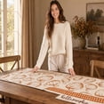 thumbnail image 5 of huayou Fall Harvest Theme Table Runner, 13x72 Inch Lightweight Waterproof Table Runner, for Thanksgiving Patry, Home Gathering, Kitchen, Dining Table, 5 of 7