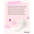 thumbnail image 7 of MeMoi  Far Out Cotton Blend Lace Ruffle Socks - Girls - Female, 2, Winter White, 7 of 7