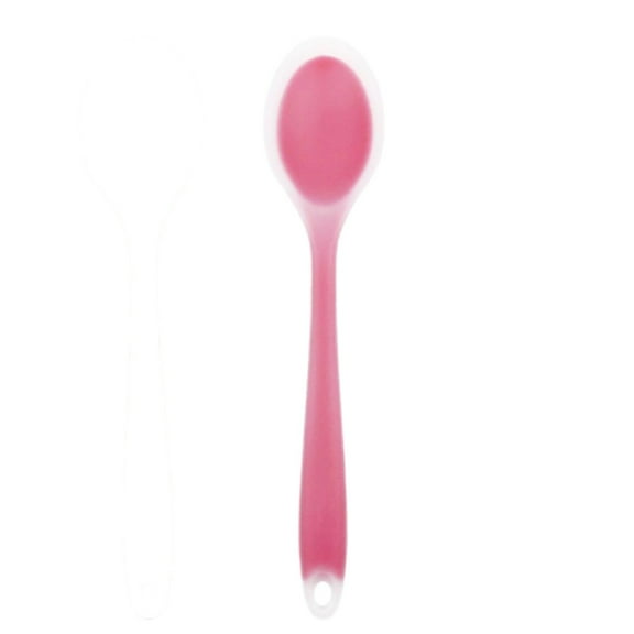 Clearance Cooking Utensils under $5 Silicone Spoon Portable Cooking Spoon Portable Integrated Silicone Cooking Spoon