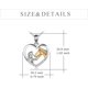 thumbnail image 3 of Collar con colgante de caballo de plata de ley para niñas con regalo de caballo para mujeres y niñas para cualquier ocasión de regalo, grandes regalos de Navidad, 3 of 5