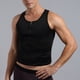 thumbnail image 4 of Chaleco de entrenamiento de cintura, chaleco de entrenamiento con cremallera para hombre, moldeador de cuerpo con control de abdomen de alta capacidad, 4 of 12