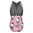 thumbnail image 5 of Hello Kitty Women's One Piece Swimsuit High Neck Tummy Control Swimwear Bathing Suit, 5 of 7