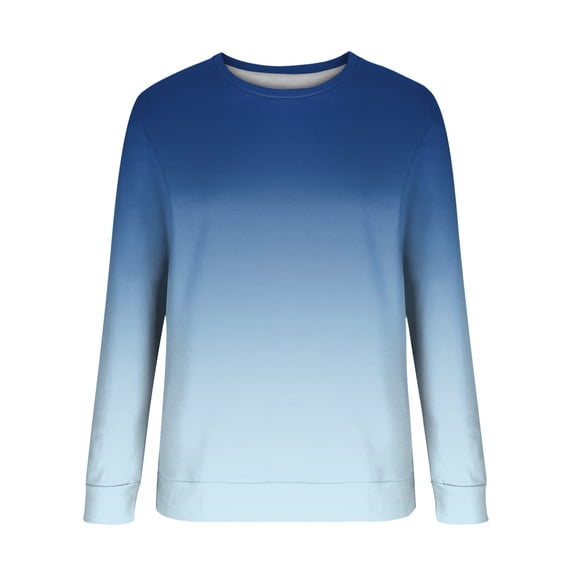 Vedolay Sweatshirts Hoodies for Women Sweatshirts Hoodies Crewneck Oversized Pullover Casual Comfy Fall Fashion Clothes,Blue L