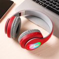 thumbnail image 1 of Auriculares inalámbricos Txmfgh con Bluetooth 5.1 y subwoofer, con cancelación de ruido, batería de larga duración y diseño plegable para deportes al aire libre, negocios y trabajo., 1 of 7