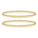 thumbnail image 1 of Pulseras plateadas para mujer pulsera elástica elástica de moda, 1 of 6