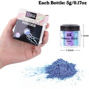 LETS RESIN Chameleon Powder, Chameleon Mica Powder for Epoxy Resin, Pearl Pigment Powder for Painting,Soap Making, Bath Bombs, Candle Making,Slime