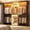 White Oak, variant on Homieasy 20.5 - 120'' W Closet System with Hanging Rods(Cut to Fit), White