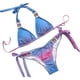 thumbnail image 1 of Conjunto de bikini sólido con estilo para mujer, traje de baño de dos piezas, traje de baño sólido, ropa de playa OAVQHLG3B Store  lin121212, 1 of 4