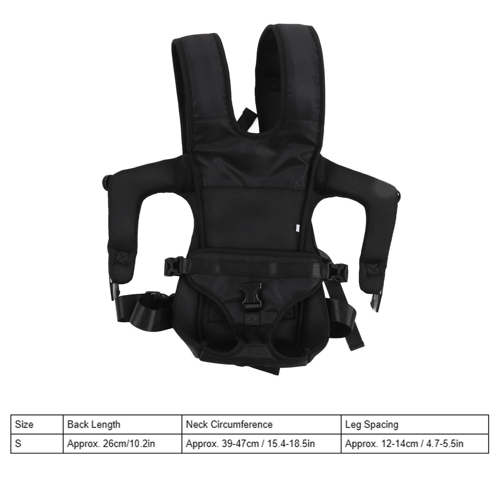 BOKYAN Adjustable Waterproof Pet Front Backpack – Breathable Mesh, Buckle Design, Ideal for Cats & Small Dogs, Travel & Cycling