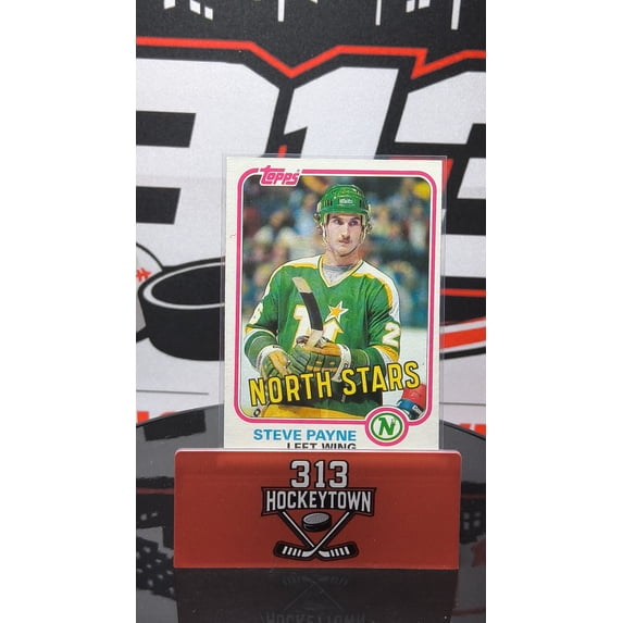 1981-82 Topps Hockey Steve Payne #110 - Walmart.com
