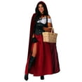 thumbnail image 3 of Ravishing Red Riding Hood Women's Plus Size Costume, 3 of 4