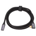 thumbnail image 1 of 10Gbps Type C Extender Cord, 4K Resolution Right Angle 10Gbps Type C Extension Cord For Game Consoles For Mobile Phones For Tablets, 1 of 8