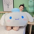 thumbnail image 5 of Cinnamoroll Large Size Kawaii Plush Stuffed Toy Cartoon Big White Dog Cushion Sleep Pillow Doll Gift, 5 of 25