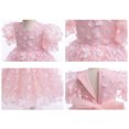 thumbnail image 7 of Baby Girls Bowknot Butterfly Dress Halloween Princess Flower Wedding Birthday Gown, 7 of 7