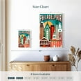 thumbnail image 4 of Elephant Stock Philadelphia Brotherly Love Wall Art - Vertical Canvas Wall Art - Living Room Wall Decor - City Canvas - Brown And Teal Decor - 8" x 12", 4 of 8