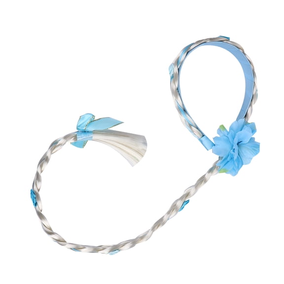 GAXIRE Girls Hair Accessories Fake Braid Hair Hoop Durable Use 1Set