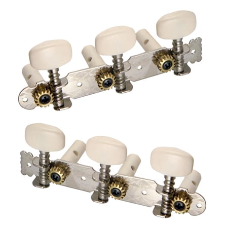 2 Pack Classical guitar Instruments tuning Pegs Keys Machine Heads 3R3L For Guitar Parts