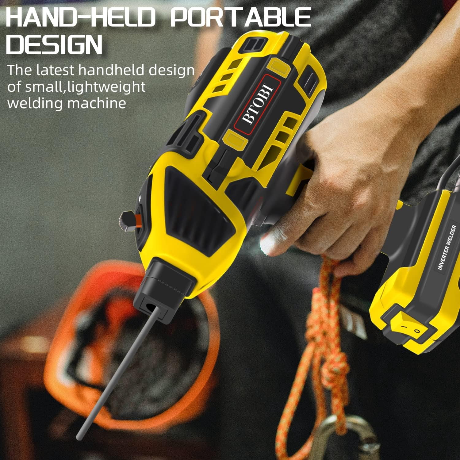Welding Machine Handheld 110V 20-200A Portable ARC Welder Gun Hand Held Welder with Digital Welding Machine Handheld 110V 20-200A Portable ARC Welder Gun Hand Held Welder with Digital