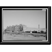 Historic Framed Print, United States Nitrate Plant No. 2, Reservation Road, Muscle Shoals, Muscle Shoals, Colbert County, AL, 17-7/8" x 21-7/8"