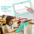 thumbnail image 5 of XYX Case for Samsung Galaxy Tab A7 10.4 inch (SM-T500/SM-T505/SM-T509), Dual Layer Slim Heavy Shockproof Rugged Protective Cover Case with Kickstand (Mint Green), 5 of 7
