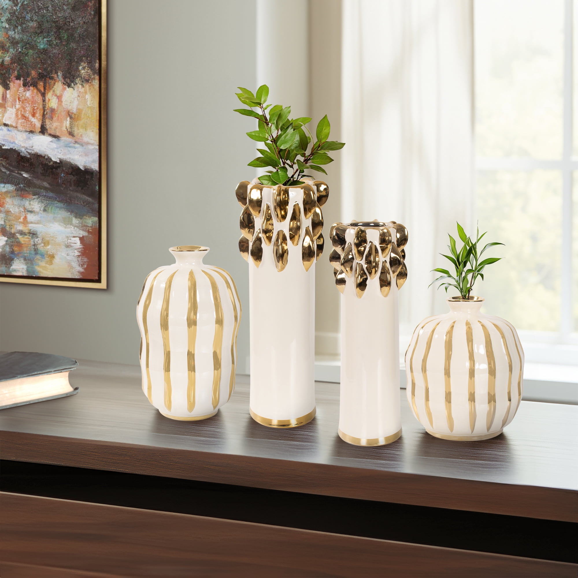 Gilded Vase Small