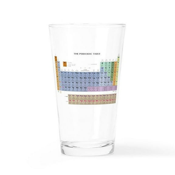 CafePress - Periodic Table - Pint Glass, Drinking Glass, 16 oz. CafePress