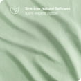 thumbnail image 4 of Bare Home Sateen Weave Pillowcase Set - 400 Thread Count - 100% Organic Cotton - King, Willow, 2-Pieces, 4 of 5