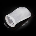 thumbnail image 2 of Unique Bargains 16.9'x7' 450 Mesh Nylon Strainer Paint Filter Bag for Filtering, 2 of 5