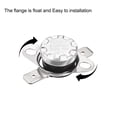 thumbnail image 2 of Uxcell Temperature Control Switch Thermostat 145°C 10A N.C 6.3mm Pin 2 Pack, 2 of 5