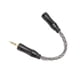 thumbnail image 5 of Híbra de 3,5 mm A 2,5 mm Macho Adaptador de Auriculares Conector de cable, 5.5 Pulgadas Cristal Único Nús de Cobre Sin Pérdida de Sonido Aux Cable de Audio Cable de Reemplazo, 5 of 7