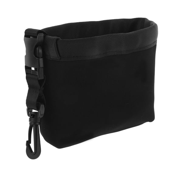 MIPCASE Black Golf Accessory Organizer Bag with Portable Cleaning Pouch for Golfers and Outdoor Activities
