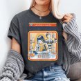 thumbnail image 2 of Let's Cure Stupid People Lab Retro Dark Humor Graphic T-Shirt, Sizes S-5XL, Tbun, 2 of 5