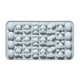 thumbnail image 1 of Molde de chocolate de Pascua de 27 cavidades con diseño de conejito de Pascua, molde de silicona para dulces, gelatinas, mousse y hornear., 1 of 7