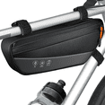 thumbnail image 1 of Bolsa Triangular Impermeable Bicicleta Con Bolsillo Lateral Xtellar negro, 1 of 4