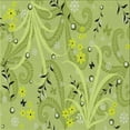 thumbnail image 1 of Ahgly Company Indoor Square Patterned Yellow Green Novelty Area Rugs, 7' Square, 1 of 6