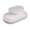 Gray, variant on BVXEEP Kitchen Sponges, Dish Sponge, Multi Functional Kitchen and Bathroom Cleaning Brush with Handle Sponge Cleaning Countertop Brush