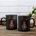 thumbnail image 3 of Happy Thanksgiving Pitbull with Turkey Pumpkins Autumn Vibes Mug Terrier Dog Lover Coffee Tea Cup - 12018, 3 of 4