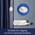 thumbnail image 4 of JINGT 4/10Pcs Shower Curtain Clip Bathroom Curtain Weight Clip Windproof Splash Guard, 4 of 7