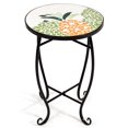 thumbnail image 1 of Costway Ananas Accent Acier Table Plante Plan Plan Jardin Extérieur Intérieur, 1 of 10