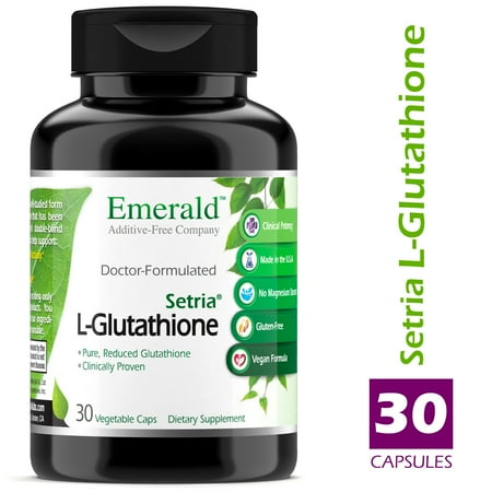 UPC 743650104437 product image for Emerald Laboratories (Ultra Botanicals) - SetriaÂ® L-Glutathione - Healthy Cell  | upcitemdb.com