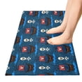 thumbnail image 5 of Haosy Pirate Ship and Skull Bathroom Rugs Non Slip Absorbent Soft Plush Quick Dry Bath Mat, 39"x20", 5 of 8